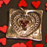 Square Heart Pendants- $39.00
Symbols of the Heart Collection